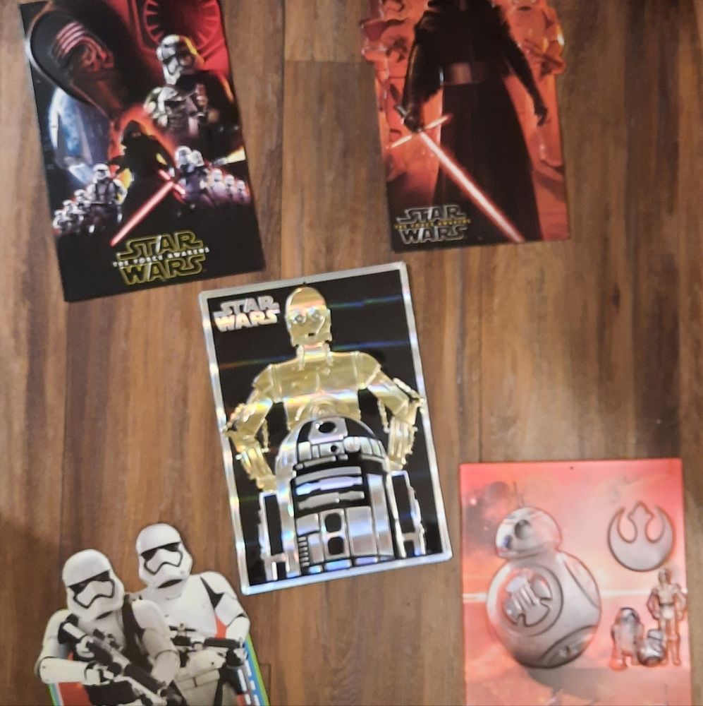 Star Wars metal wall hangings and mug
